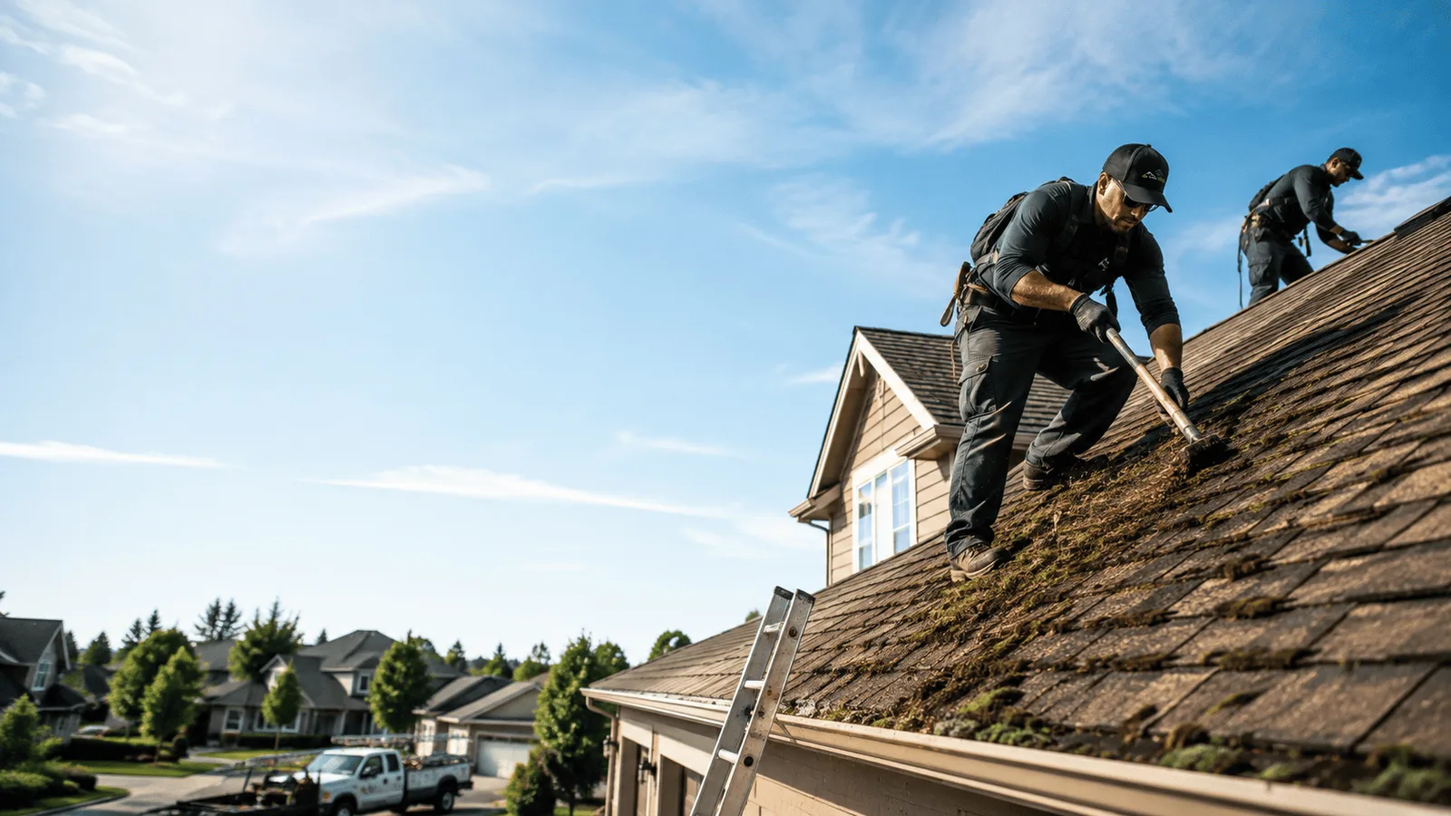 Roof Moss Removal in Parker, SD near me